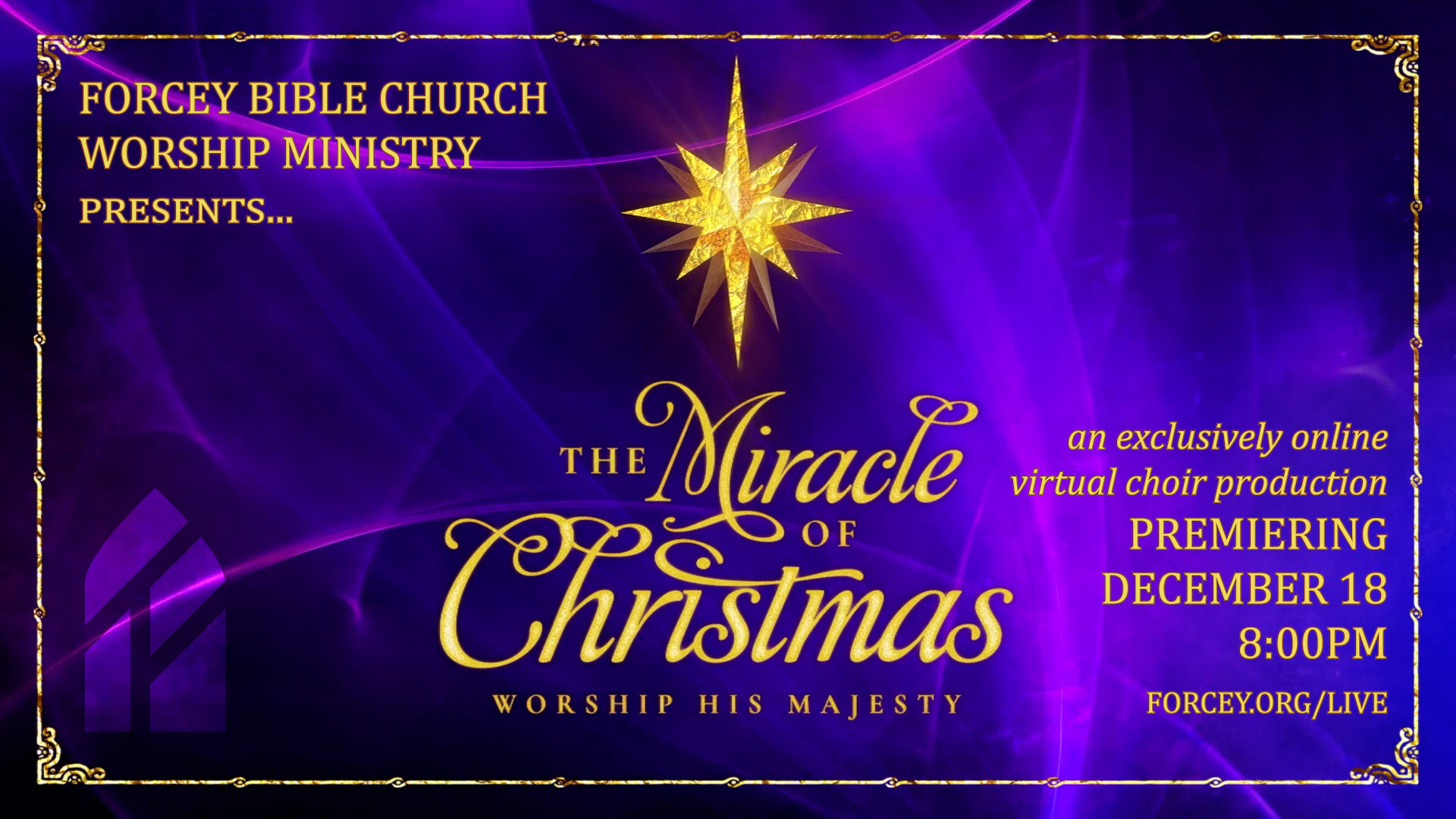 Kid’s Choir for Christmas Forcey Bible Church