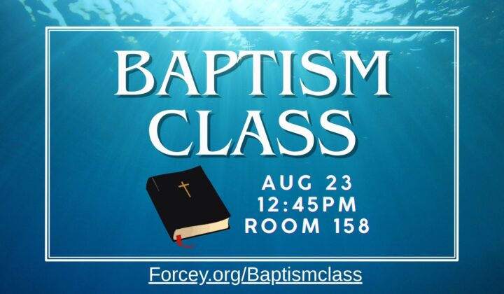 Baptism Class
