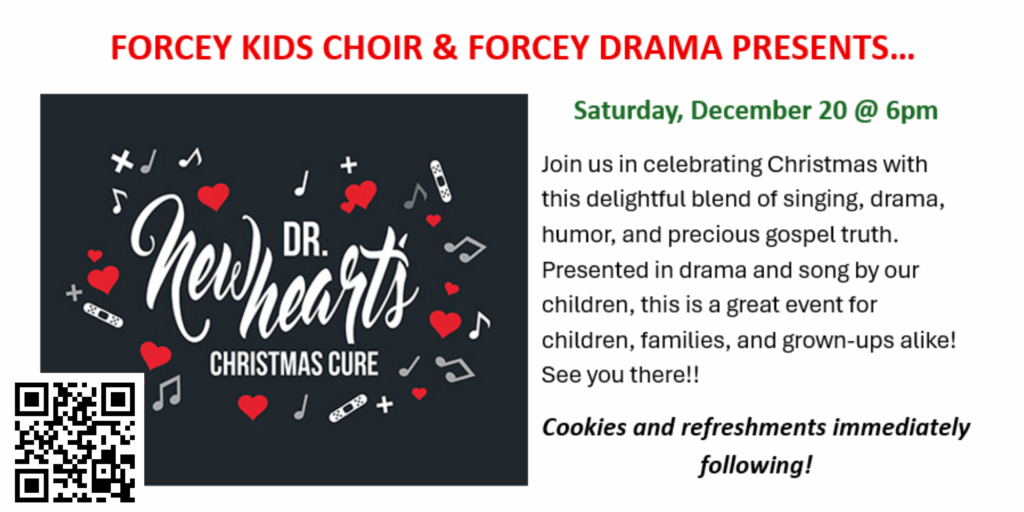 Forcey Kids Choir Christmas_Dr New Heart